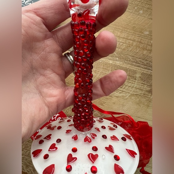 Collectible Red Hot-tini Martini Glass by Lolita - Picture 7 of 8